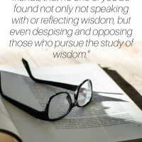 Origen on Pursuing Wisdom